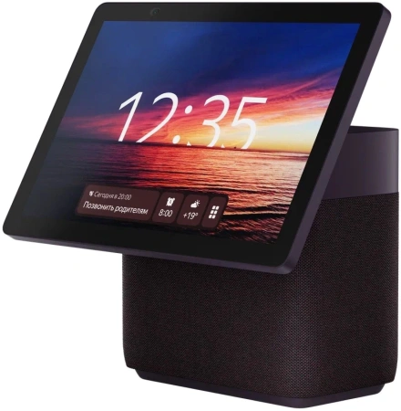Умная колонка Yandex Станция Дуо Макс Zigbee голос.п.:Алиса красный 60W 1.0 BT/Wi-Fi 10м (YNDX-00055