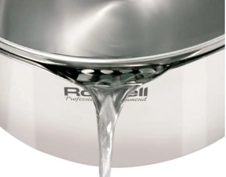 Кастрюля Rondell Flamme RDS-023 2.3л. d=18см (с крышкой) стальной