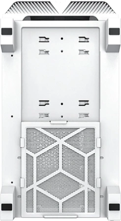 Корпус Montech Sky One Lite белый без БП ATX 5x120mm 5x140mm 2xUSB3.0 audio bott PSU