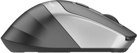 Мышь Оклик 516MW черный/серебристый оптическая (1600dpi) silent беспроводная BT/Radio USB для ноутбу