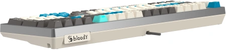 Клавиатура A4Tech Bloody S98 Pixels Blue механическая серый/бежевый USB for gamer LED (S98)