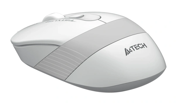 Мышь A4Tech Fstyler FM10 белый/серый оптическая (1600dpi) USB (4but)