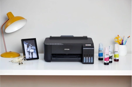 Принтер струйный Epson L1250 (C11CJ71405/403/402) A4 WiFi черный