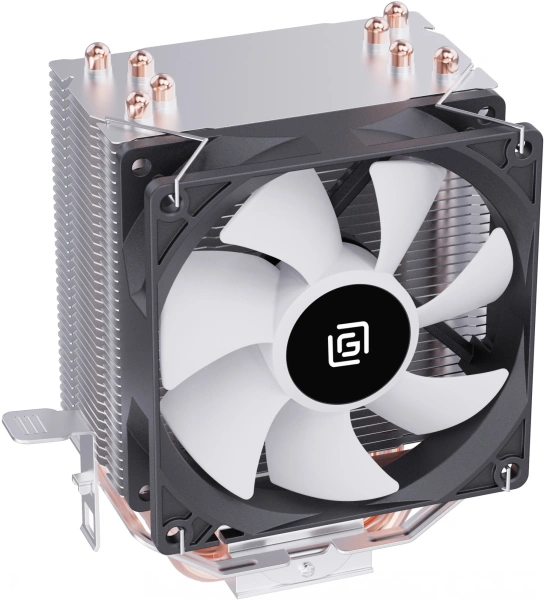 Устройство охлаждения(кулер) Оклик OG-CPC130FRGB-1 RGB Soc-AM4/1151/1200 черный 3-pin 18-23dB Al+Cu 130W 453gr Ret