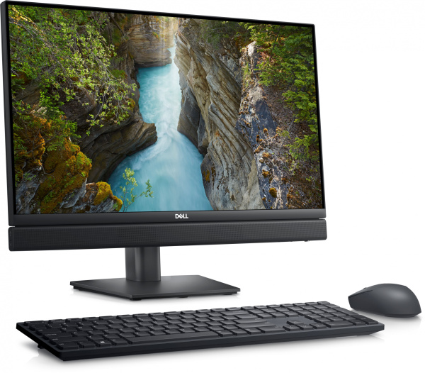 Моноблок Dell Optiplex 7410 23.8" Full HD i7 13700 (2.1) 16Gb SSD512Gb UHDG 770 CR Windows 11 Professional GbitEth WiFi BT 160W клавиатура мышь Cam черный 1920x1080