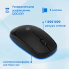 Клавиатура + мышь Оклик S255W клав:черный мышь:черный USB беспроводная Multimedia (1909361)