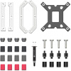 Устройство охлаждения(кулер) ID-Cooling Frozn A610 ARGB Wh Soc-AM5/AM4/1151/1200/2066/1700 4-pin 29.