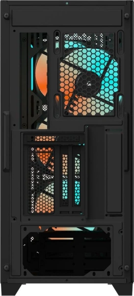 Корпус Gigabyte C301G черный без БП ATX 3x120mm 5x140mm 2xUSB3.0 audio bott PSU