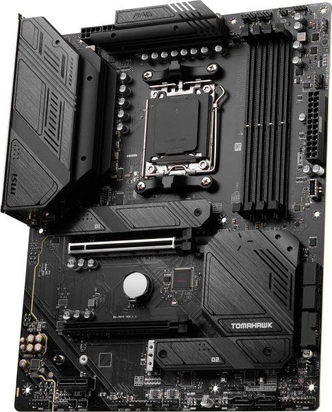Материнская плата MSI MAG B650 TOMAHAWK WIFI SocketAM5 AMD B650 4xDDR5 ATX AC`97 8ch(7.1) 2.5Gg RAID