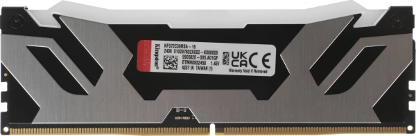 Память DDR5 16GB 7200MHz Kingston KF572C38RSA-16 Fury Renegade Black RGB RTL Gaming PC5-57600 CL38 D