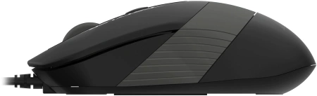Мышь A4Tech Fstyler FM10ST серый/черный оптическая 1600dpi silent USB для ноутбука 3but (FM10ST GREY)