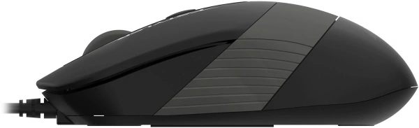 Мышь A4Tech Fstyler FM10ST серый/черный оптическая 1600dpi silent USB для ноутбука 3but (FM10ST GREY)