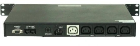 Источник бесперебойного питания Powercom King Pro RM KIN-600AP RM 360Вт 600ВА черный