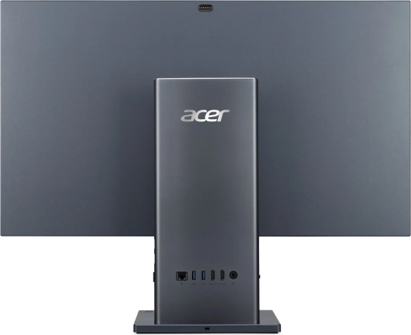 Моноблок Acer Aspire S27-1755 27" WQHD i7 1260P (2.1) 16Gb SSD512Gb Iris Xe CR Windows 11 Home GbitEth WiFi BT 135W клавиатура мышь Cam серый 2560x1440
