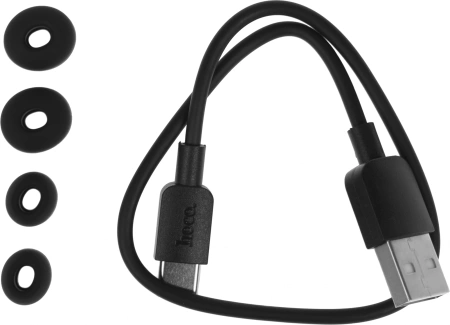 Гарнитура вкладыши Hoco Energy EQ5 черный беспроводные bluetooth