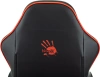 Кресло игровое A4Tech Bloody GC-780 черный сиденье черный кожзам с подголов. крестов. металл черный пластик черный