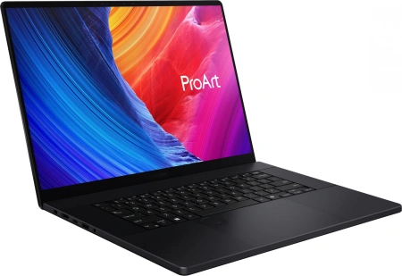 Ноутбук Asus ProArt P16 H7606WV-ME098X Ryzen AI 9 HX 370 32Gb SSD2Tb NVIDIA GeForce RTX4060 8Gb 16" OLED Touch 4K (3840x2400) Windows 11 Professional black WiFi BT Cam (90NB1411-M004Z0)