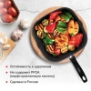 Сковорода-гриль Starwind Chef SW-CH3027GGR квадратная покр.:Pfluon руч.:несъем. (без крышки) серый