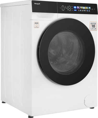 Стиральная машина Weissgauff Premium WM 999 Full Touch DC Inverter Steam класс: A+++ загр.фронтальная макс.:10кг белый инвертер