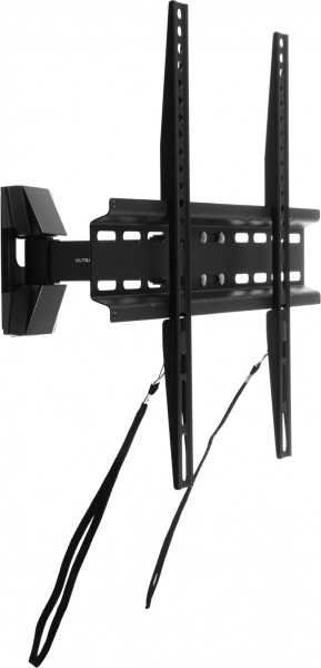 Кронштейн для телевизора Ultramounts UM878 черный 32"-55" макс.35кг настенный поворотно-выдвижной и наклонный