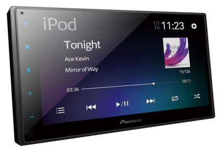 Автомагнитола Pioneer DMH-A4450BT 2DIN 4x50Вт DSP 6.8" 3 ПДУ RDS