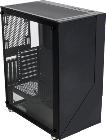 Корпус Formula V-LINE 7713 черный без БП ATX 3x120mm 6x140mm 2xUSB2.0 1xUSB3.0 audio bott PSU