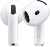 Гарнитура вкладыши Apple A3055,A3056,A3059 AirPods 4 ANC белый беспроводные bluetooth в ушной раковине (MXP93ZA/A)