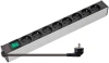 Блок распределения питания Sysmatrix PD 0804.019 гор.размещ. 8xSchuko базовые 10A Schuko 1.8м