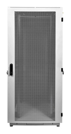 Шкаф коммутационный ЦМО (ШТК-М-42.8.8-4ААА) напольный 42U 800x800мм пер.дв.перфор. задн.дв.стал.лист 2 бок.пан. 1010кг белый 655мм 123.1кг 180град. 2030мм