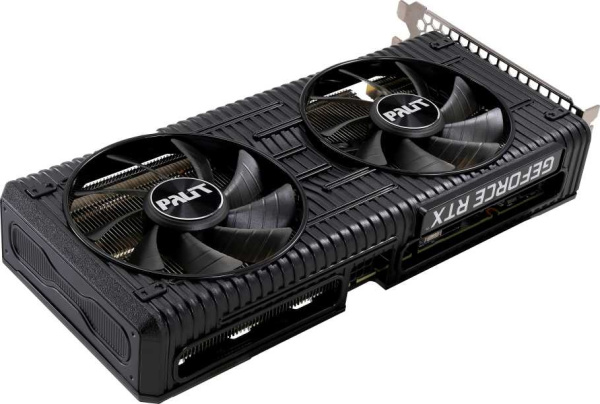 Видеокарта Palit PCI-E 4.0 PA-RTX3060 DUAL 12G NVIDIA GeForce RTX 3060 12288Mb 192 GDDR6 1320/15000 HDMIx1 DPx3 HDCP Ret