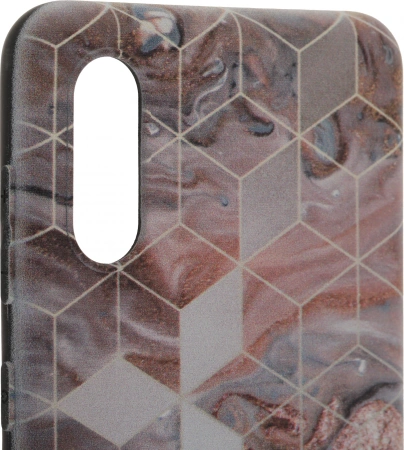 Чехол (клип-кейс) Gresso для Samsung Galaxy A02 Meridian золотистый/синий (GR17AAAE8918)