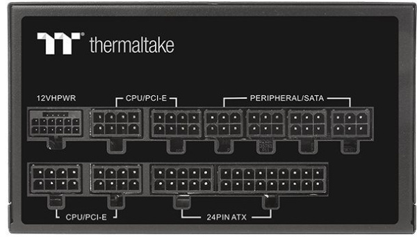 Блок питания Thermaltake ATX 1200W Toughpower GF3 Gen.5 80+ gold 24pin APFC 140mm fan color LED 12xSATA Cab Manag RTL