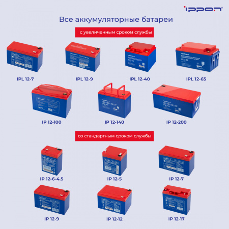 Батарея для ИБП Ippon IP12-5 12В 5Ач