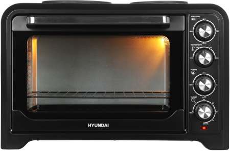 Мини-печь Hyundai MIO-HY098 42л. 1600Вт черный
