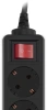 Сетевой фильтр PC Pet AP01006-1.8-B 1.8м (5 розеток) черный (пакет ПЭ)