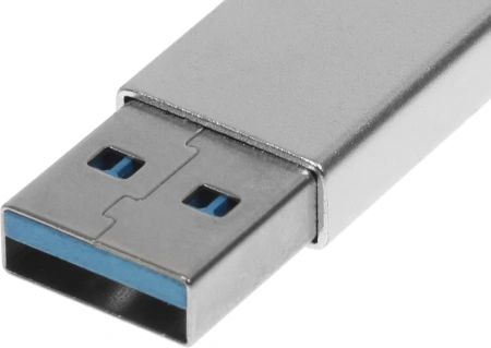 Адаптер Buro ver3.0 USB A(m) USB Type-C (f) (BU-USB3-AM-CF) серебристый