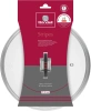 Крышка Rondell Stripes RDA-1619 d=20см крыш.прозрачный руч.серая