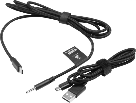 Наушники с микрофоном A4Tech Bloody MR710 черный 1.5м мониторные BT/Radio оголовье (MR710 BLACK)