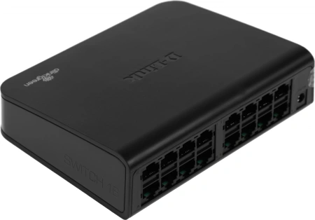 Коммутатор D-Link DES-1016A/E2A 16x100Мбит/с неуправляемый