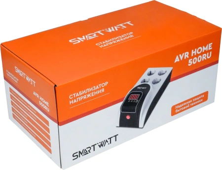 Стабилизатор напряжения Smartwatt AVR Home 500RU 500ВА белый