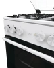 Плита Комбинированная Gorenje GK5A21WH белый/черный (стеклянная крышка) реш.сталь