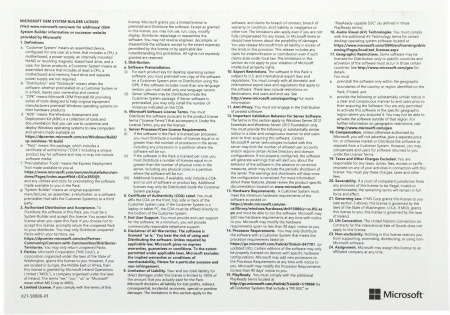 ПО Microsoft Windows Server Standard 2022 Eng 1pkDSP OEI 4Cr NoMedia/NoKey(POSOnly)AddLic (P73-08441)