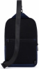 Рюкзак слинг мужской Piquadro Wollem CA5751W129/BLU синий полиэстер/натур.кожа