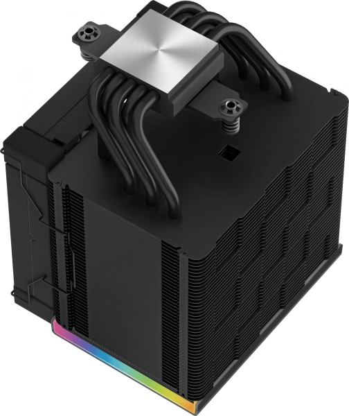 Устройство охлаждения(кулер) Deepcool AK500 Digital Soc-AM5/AM4/1151/1200/1700 4-pin 25.9-28dB Al+Cu