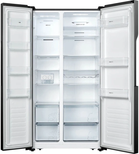Холодильник Gorenje NRS918EMB 2-хкамерн. черный инвертер
