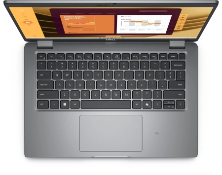 Ноутбук Dell Latitude 5450 Core Ultra 7 155U 16Gb SSD512Gb Intel Graphics 14" WVA FHD (1920x1080) Linux grey WiFi BT Cam (5450-7560)