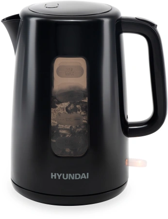 Чайник электрический Hyundai HYK-P2501 2.5л. 2200Вт черный (корпус: пластик)