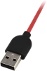 Наушники с микрофоном Оклик HS-L900 черный 1.8м накладные оголовье (1532022)