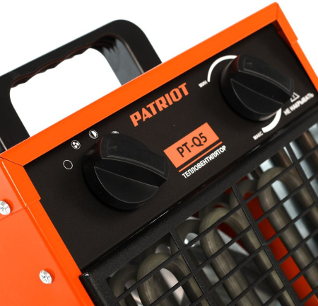 Тепловая пушка электрическая Patriot PTQ 5 оранжевый/черный