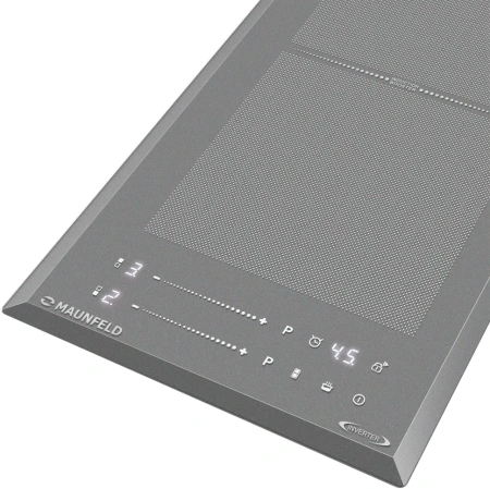 Индукционная варочная поверхность Maunfeld CVI292S2FLGR Inverter серый